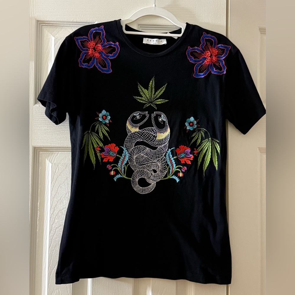 Fun embroidered shirt